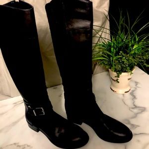 INC Navy Blue Knee boots